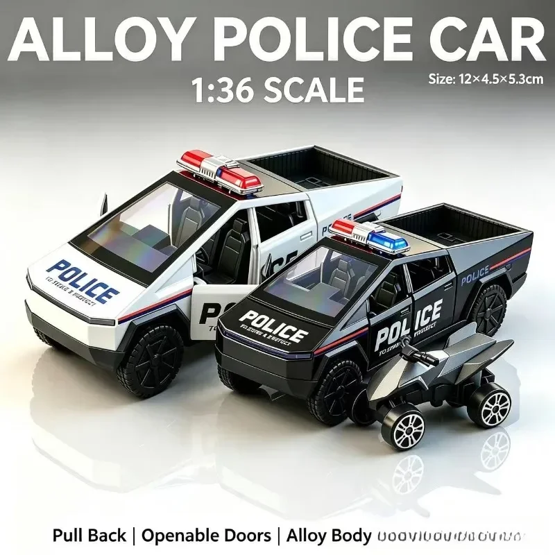 New 1:36 Police Pickup Alloy C - Desk Accessories ulasan dan harga