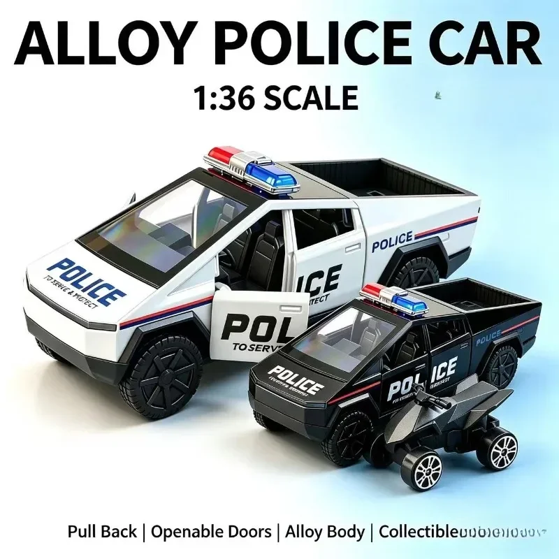 New 1:36 Police Pickup Alloy C - Desk Accessories ulasan dan harga