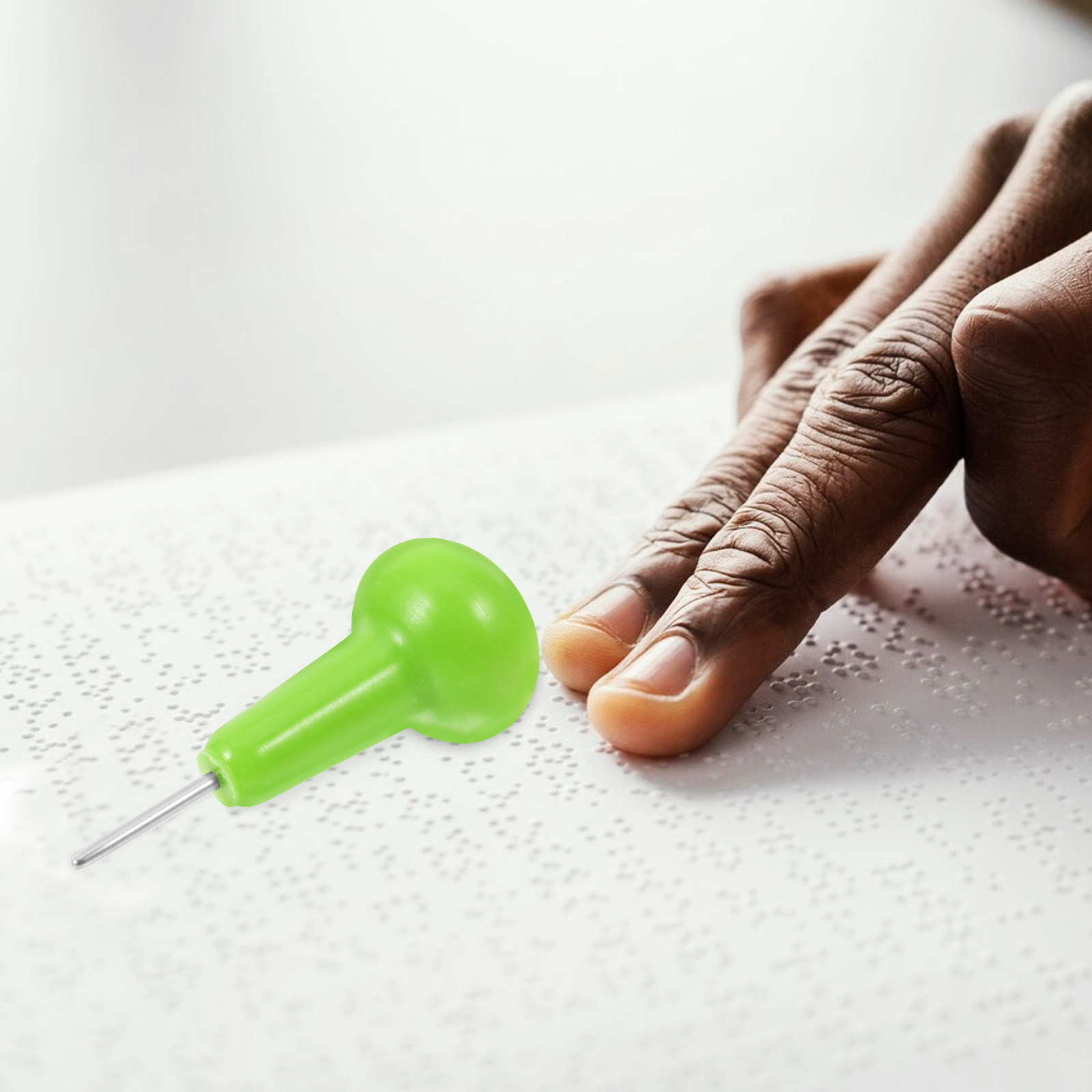 Green Braille Writing Pen Port - Writing Tools ulasan dan harga