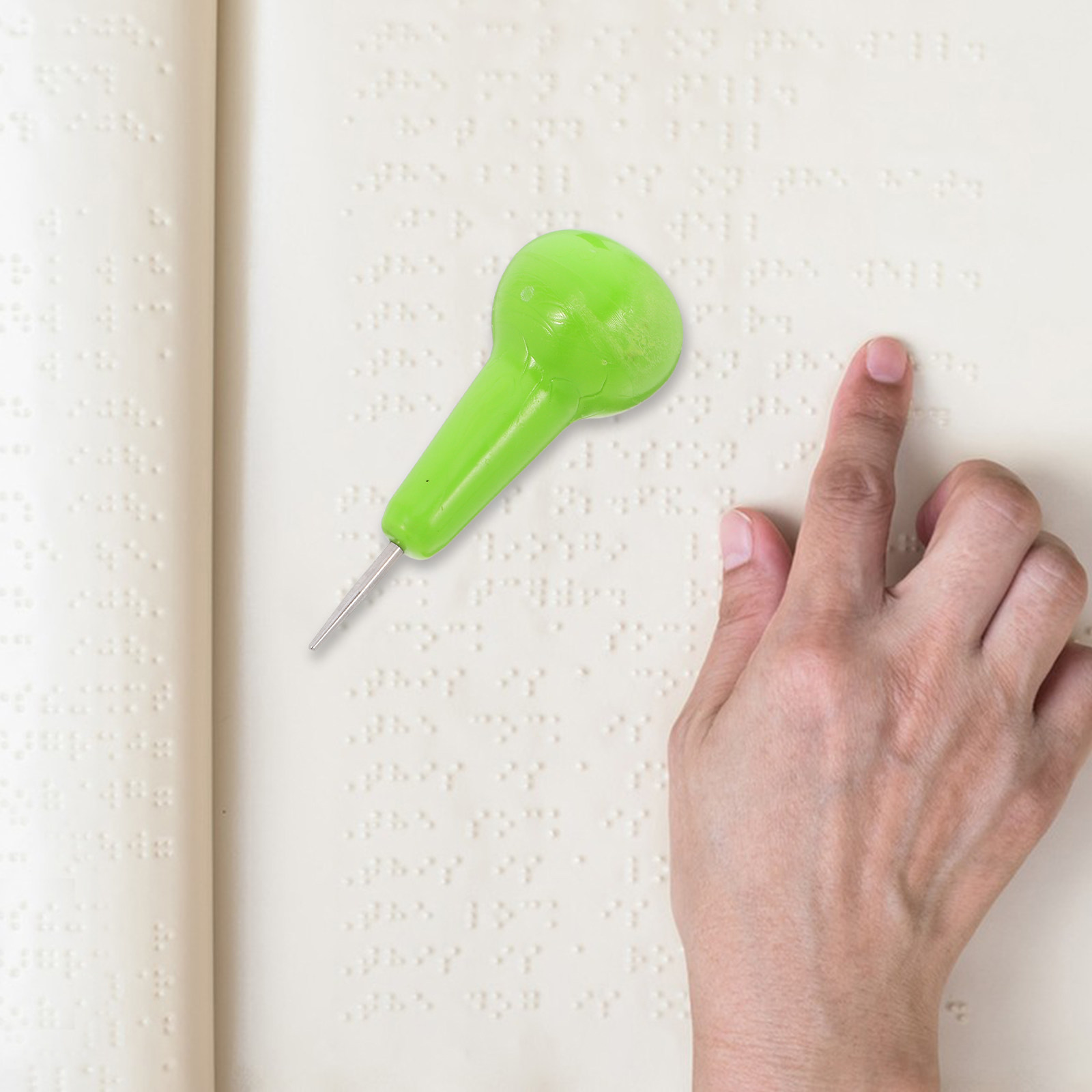 Green Braille Writing Pen Port - Writing Tools ulasan dan harga