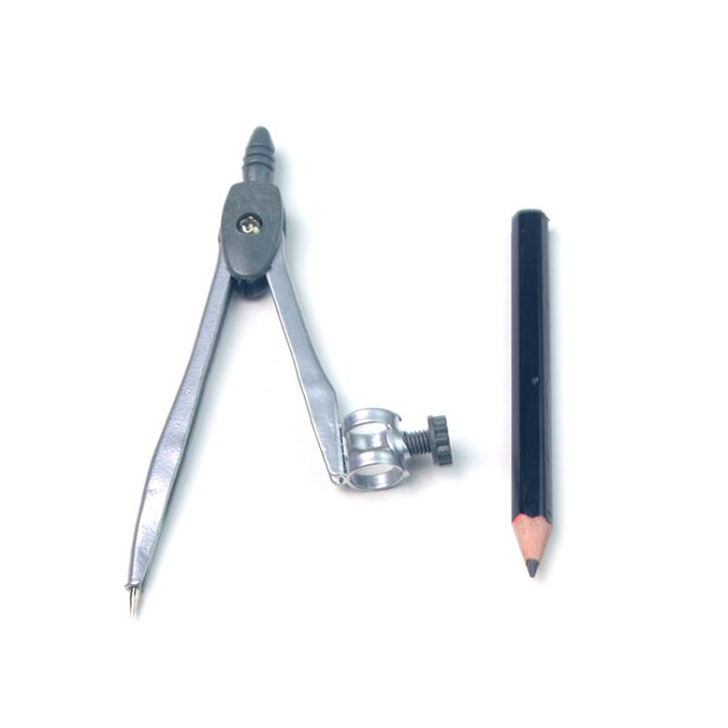 Metal Locking Compass Set Port - Math Geometry Set With Compass ulasan dan harga
