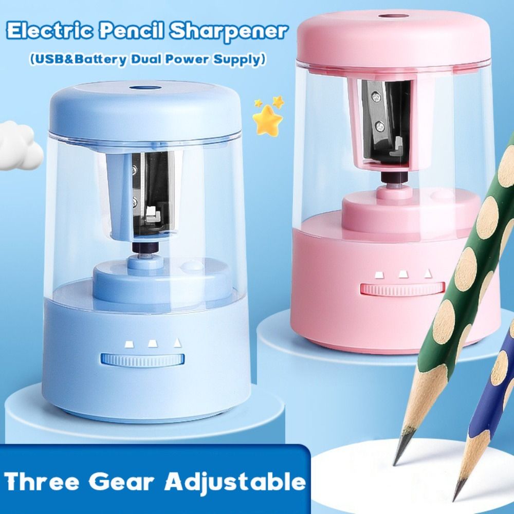 Three Gear Adjustable Electric - Electric Pencil Sharpener Usb ulasan dan harga