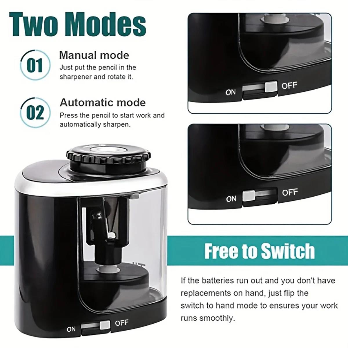 Automatic Pencil Sharpener Ele - Electric Pencil Sharpener Usb ulasan dan harga