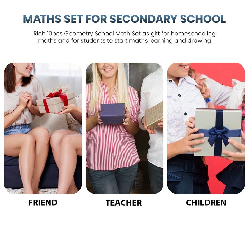 Superior Geometry Compass Set  - Math Geometry Set With Compass ulasan dan harga