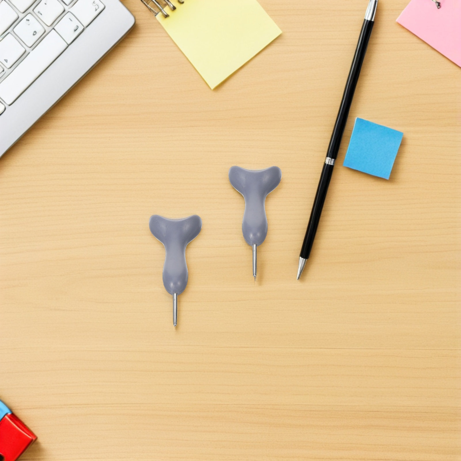 2Pcs Braille Stylus Pen Grey L - Writing Tools ulasan dan harga