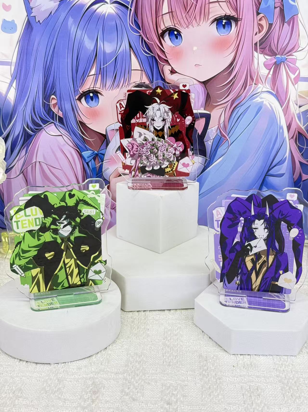 Anime acrylic standee, cute ch - Desk Accessories ulasan dan harga