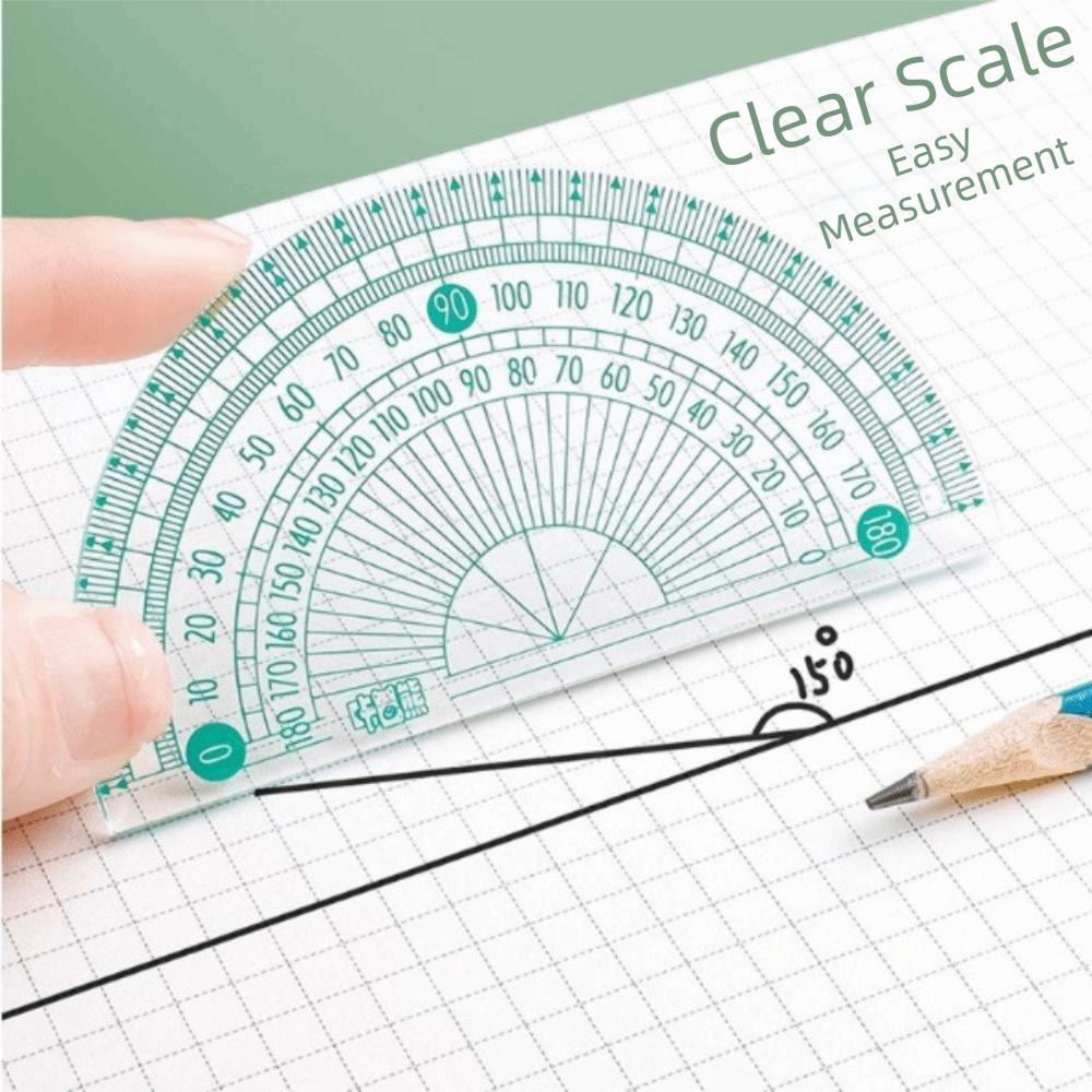 8Pcs/Set Multifunctional Math  - Math Geometry Set With Compass ulasan dan harga